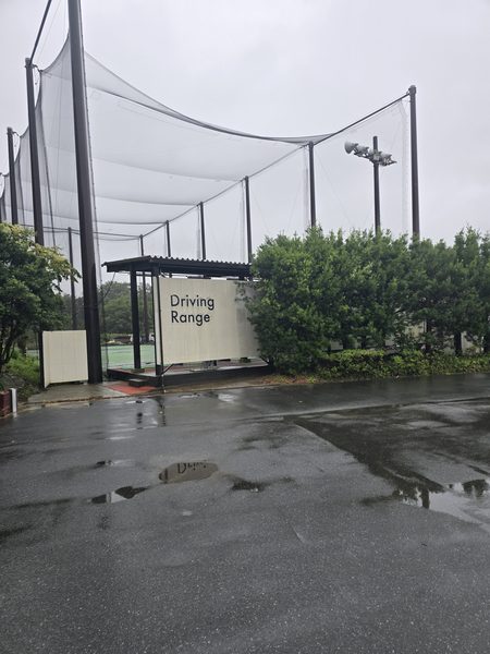 上総モナークカントリークラブの練習場