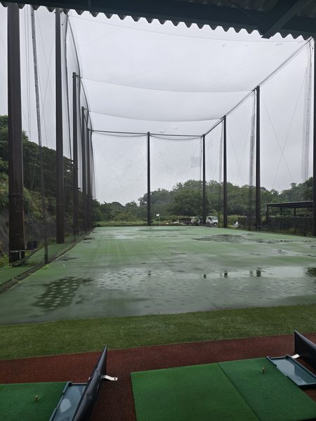 上総モナークカントリークラブのアプローチ練習場